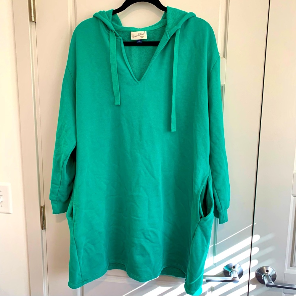 Universal Thread Green Hoodie Tunic
